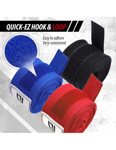 Envolturas de Mano FIVING para Boxeo y MMA 4.5m - 3 Piezas