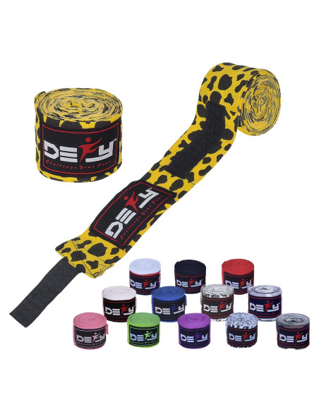 Envolturas de Mano DEFY 180 cm Elásticas Boxeo Muay Thai MMA