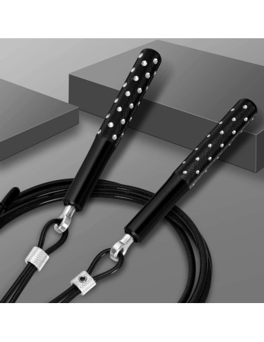 Cuerda de Saltar Ajustable Wastou 3m para Fitness y Ejercicio