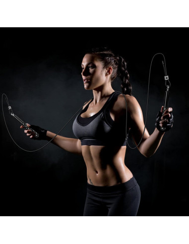 Cuerda de Saltar Ajustable Wastou 3m para Fitness y Ejercicio