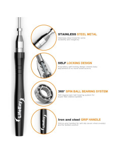 Cuerda de Salto Ponderada LIFEEZY 3.05m Alta Velocidad 2