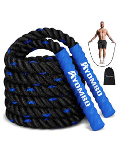Cuerda de Salto con Peso Ayombo 1LB para Fitness y Boxeo