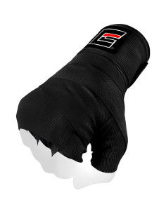 Vendas de Boxeo Combat Corner 180 cm Semi-Elásticas - Negro 2