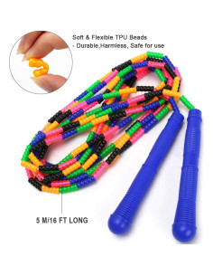 Cuerda de Salto Doble Dutch Coolrunner 5.25m 2 Pack con Perlas 2