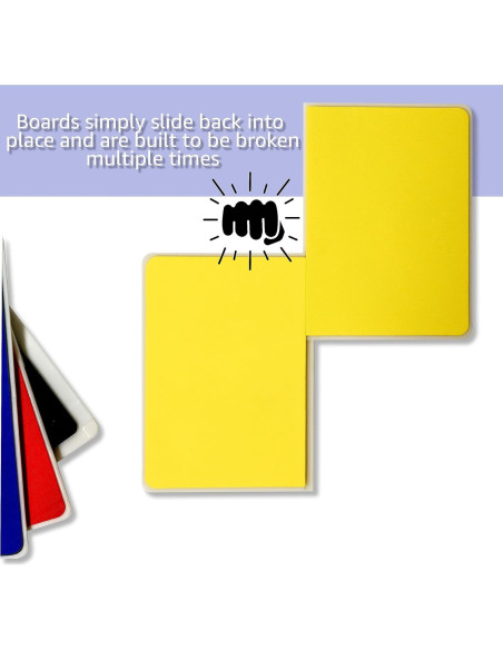 Conjunto de 4 Tableros para Romper Trademark Innovations - Artes Marciales