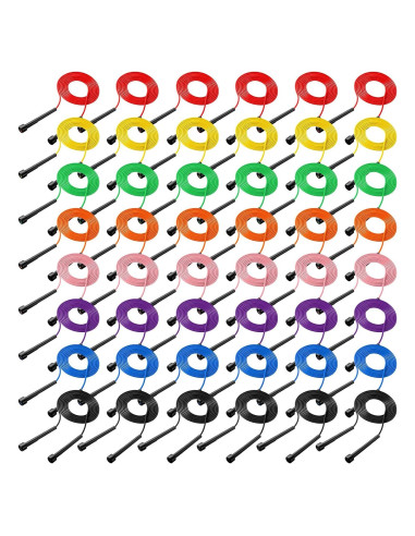 Cuerda de Salto Ajustable Silipull 72 Pcs PVC 2.8 m Fitness