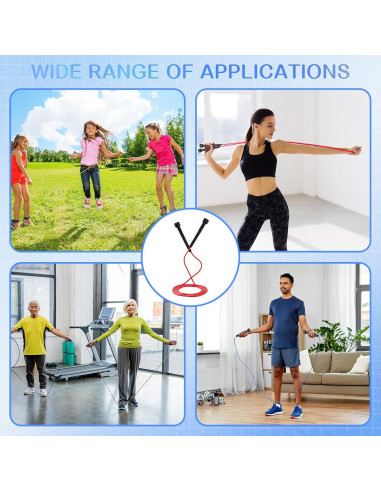 Cuerda de Salto Ajustable Silipull 72 Pcs PVC 2.8 m Fitness