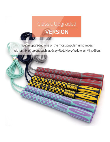 Cuerda de Saltar KSY JUMP ROPE Ajustable 260 cm Sin Enredos