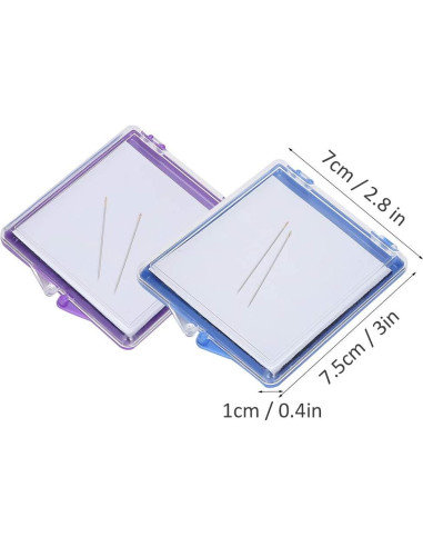 Alfilerero Magnético Estink 2 Pcs Caja Almacenamiento 7x7.5cm