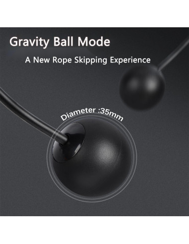 Cuerda de Saltar Inteligente Genérico con Contador LCD y Modo Dual