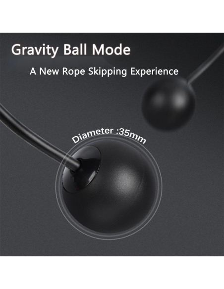 Cuerda de Saltar Inteligente Genérico con Contador LCD y Modo Dual