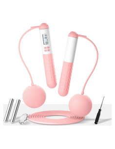 Cuerda de Salto Inalámbrica HOOFENI con Contador LCD Ajustable