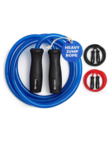 Cuerda de Salto Pesada EliteSRS 2.44m para Fitness y MMA