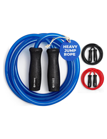 Cuerda de Salto Pesada EliteSRS 2.44m para Fitness y MMA