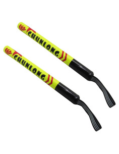 Palos de Entrenamiento Boxeo Kathleen0 2 Piezas PU Amarillo