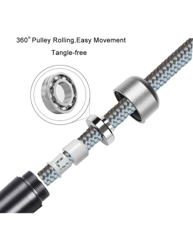 Cuerda de Salto con Peso Gaoykai Ajustable 3.05m PVC