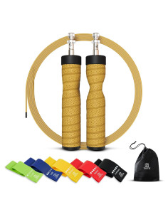 Cuerda de Salto TUUTIE Ajustable para Fitness y Cardio - Rojo