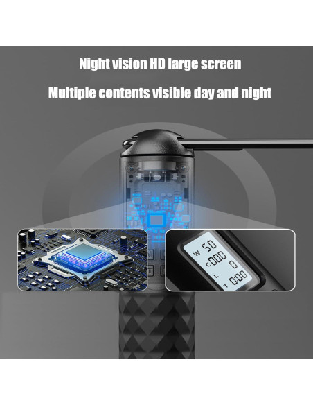 Cuerda de Saltar Digital Ajustable Genérico con Contador LCD