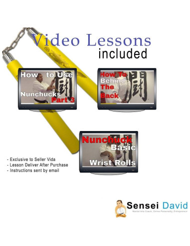 Bastones de Entrenamiento de Espuma Senshi 30.48 cm - Nunchakus