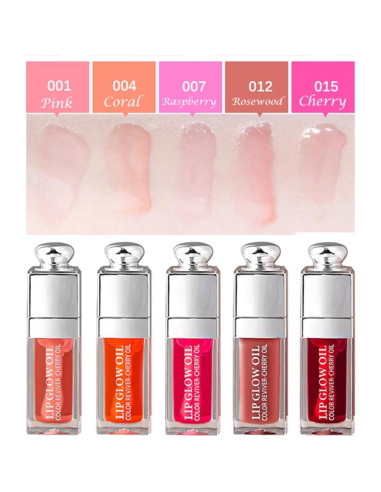 Aceite Brillante Hidratante para Labios GECOMO Cereza 5.67g