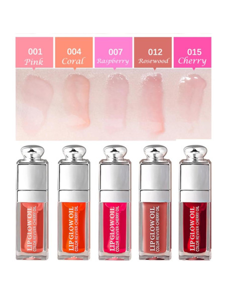 Aceite Brillante Hidratante para Labios GECOMO Cereza 5.67g