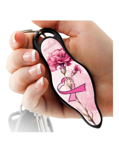 Kit de Defensa Personal MUNIO - Kubotan Portátil Rosa