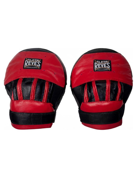 Guantes de Boxeo CLETO REYES Curvados para Entrenamiento Rojo