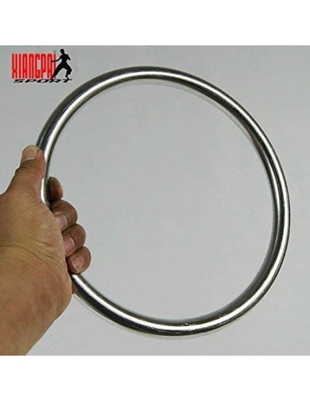 Anillo de Acero Inoxidable Tongcamo para Wing Chun - 21 cm