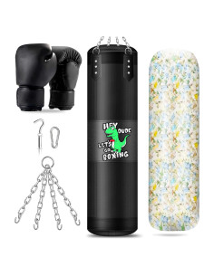 Saco de Boxeo para Niños YORWHIN 2.7ft con Guantes 6oz