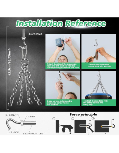 Saco de Boxeo para Niños YORWHIN 2.7ft con Guantes 6oz