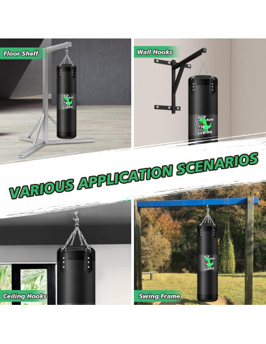 Saco de Boxeo para Niños YORWHIN 2.7ft con Guantes 6oz