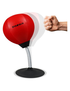 Bolsa de Boxeo de Escritorio BYAOSUN Rojo para Alivio de Estrés