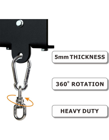 Soporte para Saco de Boxeo Pesado YZZHAJ Montaje en Pared