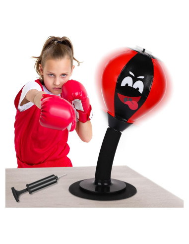 Bolsa de Golpes de Escritorio BOXOB con Ventosa - Alivio de Estrés