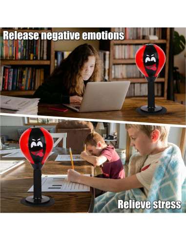 Bolsa de Golpes de Escritorio BOXOB con Ventosa - Alivio de Estrés