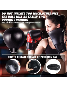 Bola de Velocidad INNOLIFE de Cuero PU 49.8x21.8cm 2