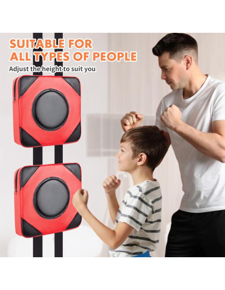 Almohadilla de Boxeo LuiceABC 30x30cm Ajustable para Pared