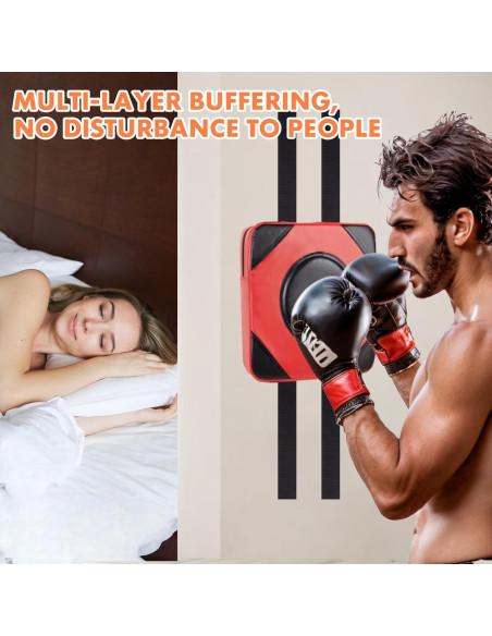 Almohadilla de Boxeo LuiceABC 30x30cm Ajustable para Pared