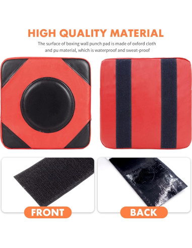 Almohadilla de Boxeo LuiceABC 30x30cm Ajustable para Pared
