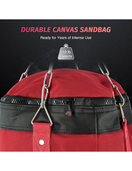 Soporte para Saco de Boxeo ZELUS HBS-N17U-BK Ajustable