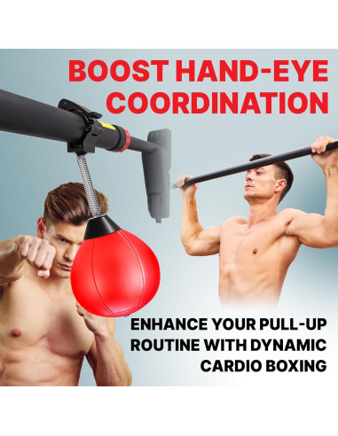 Accesorio Saco de Boxeo GLACIAL para Barra de Dominadas