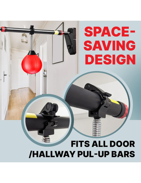 Accesorio Saco de Boxeo GLACIAL para Barra de Dominadas