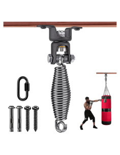 Soporte para Saco de Boxeo BeneLabel con Resorte 158.8 kg