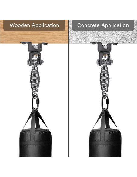 Soporte para Saco de Boxeo BeneLabel con Resorte 158.8 kg