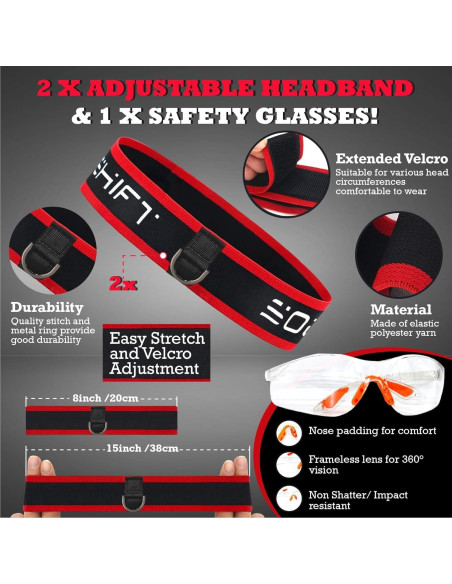 Bola de Reflexión de Boxeo Soul Shift - Paquete Familiar con Gafas