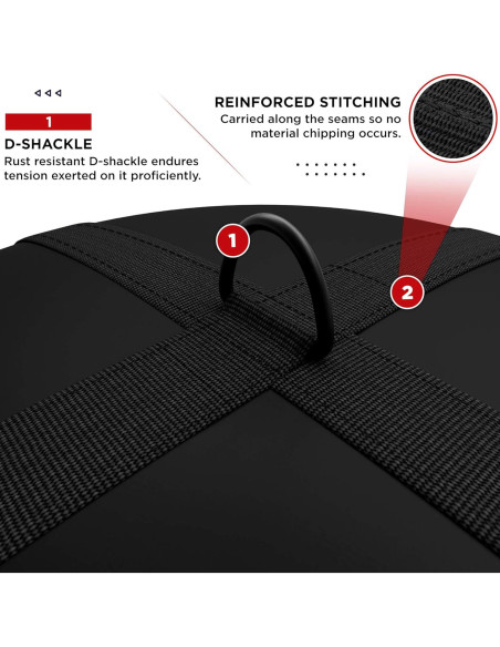 Ancla de Suelo RDX para Bolsa de Boxeo Doble Extremo 45cm