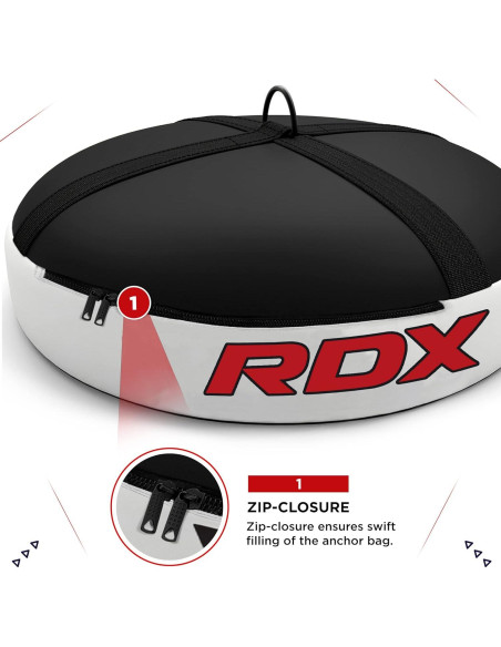 Ancla de Suelo RDX para Bolsa de Boxeo Doble Extremo 45cm