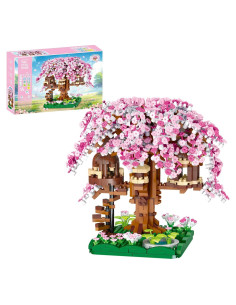 Juego de Construcción Árbol de Cerezos PQKIE 1109 Piezas STEM