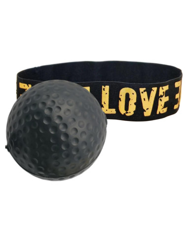 Bola de Entrenamiento de Reacción de Boxeo Genérico - Negra