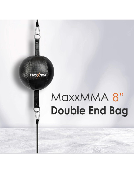 Bola de Doble Extremo MaxxMMA con Bomba y Accesorios